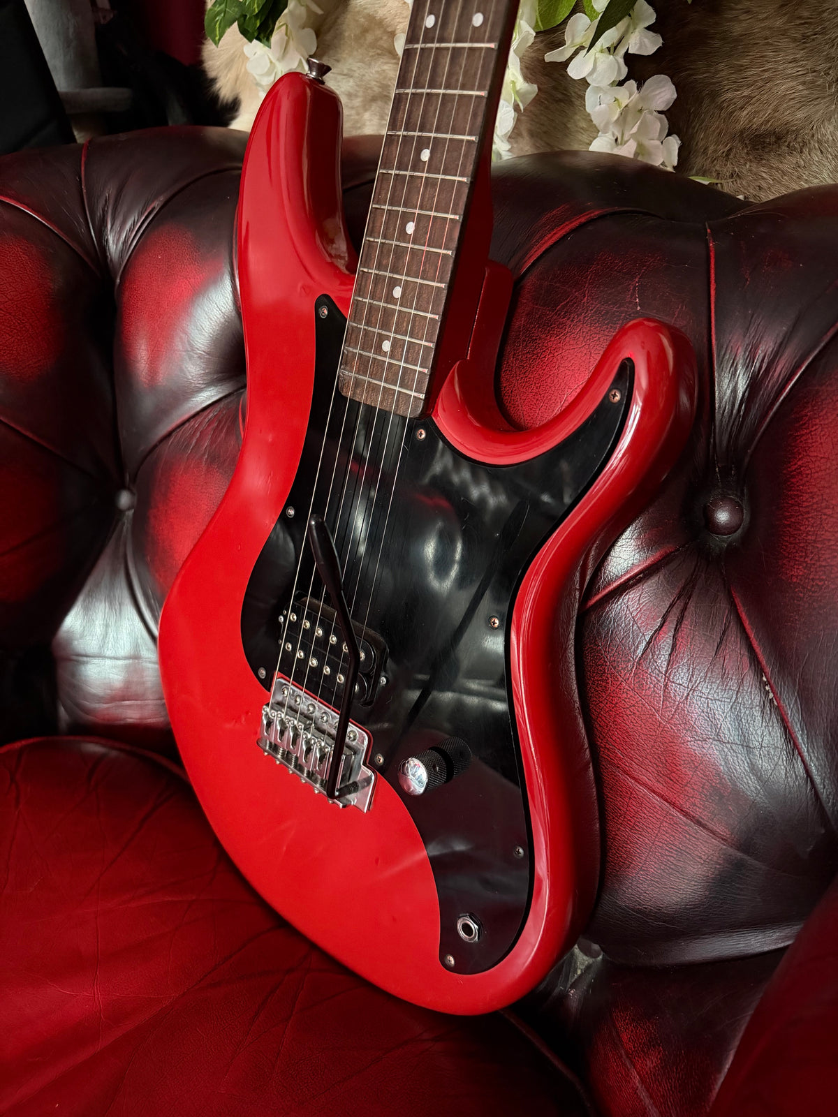 Vinnie! - Yamaha SE110, 1986 Early Production Made in Taiwan, Candy Apple Red