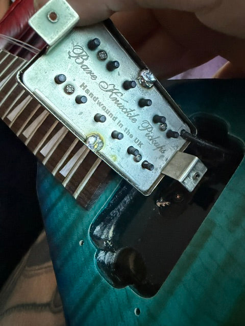 Poseidon! - 1996 Jackson Rhoads RR3 Professional MIJ in Transparent Blue