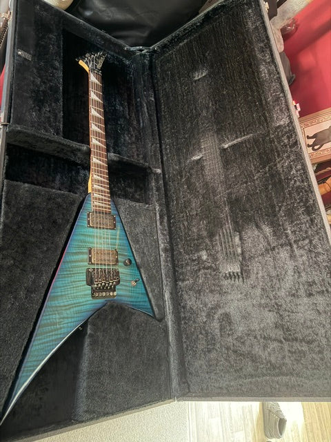 Poseidon! - 1996 Jackson Rhoads RR3 Professional MIJ in Transparent Blue