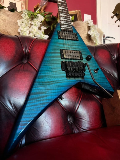 Poseidon! - 1996 Jackson Rhoads RR3 Professional MIJ in Transparent Blue