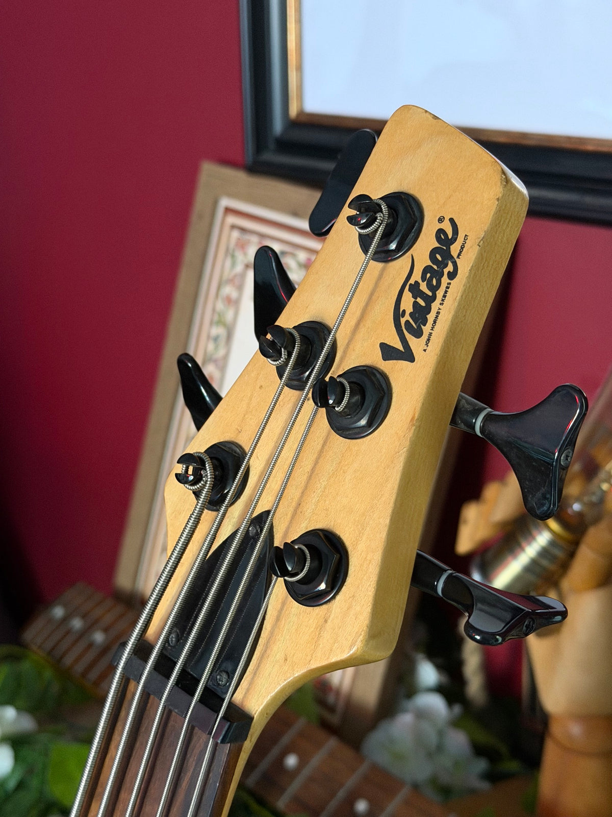 Riptide! - Vintage V950 Active 5-String Bass