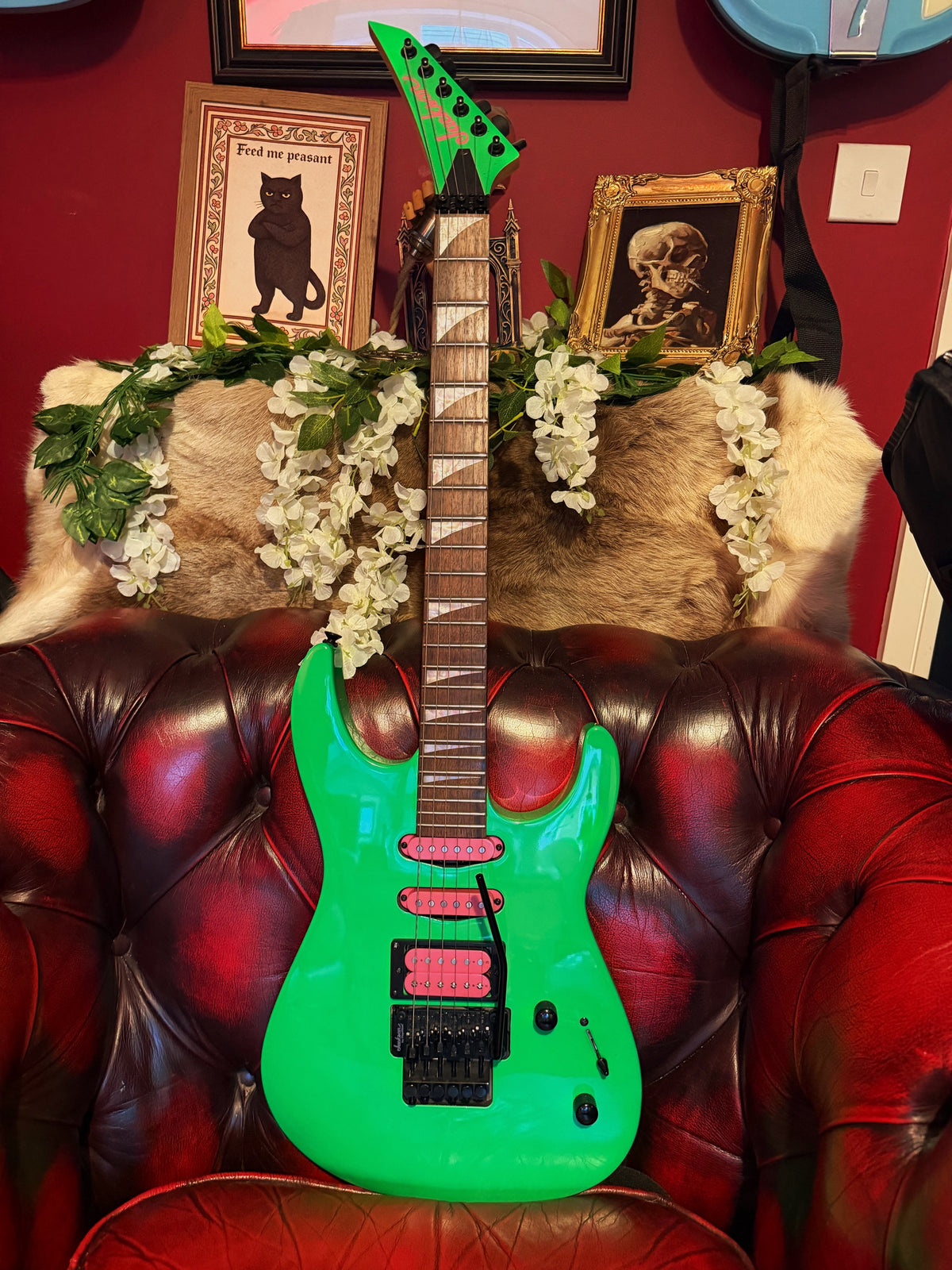 Geiger! - Jackson X Series Dinky DK3XR HSS | Neon Green | 2021