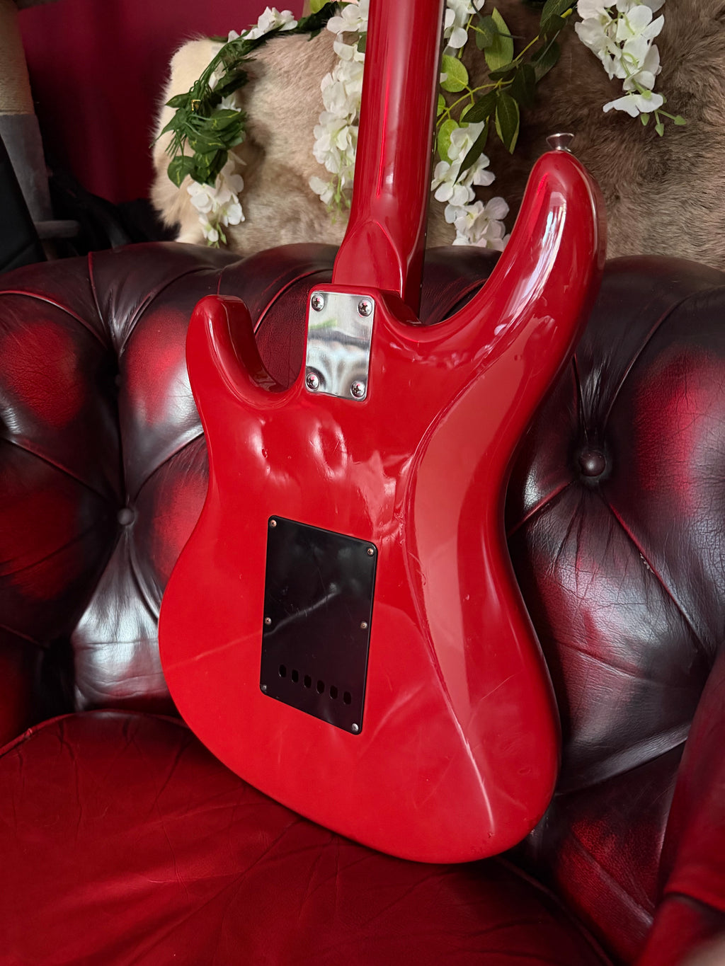 Vinnie! - Yamaha SE110, 1986 Early Production Made in Taiwan, Candy Apple Red