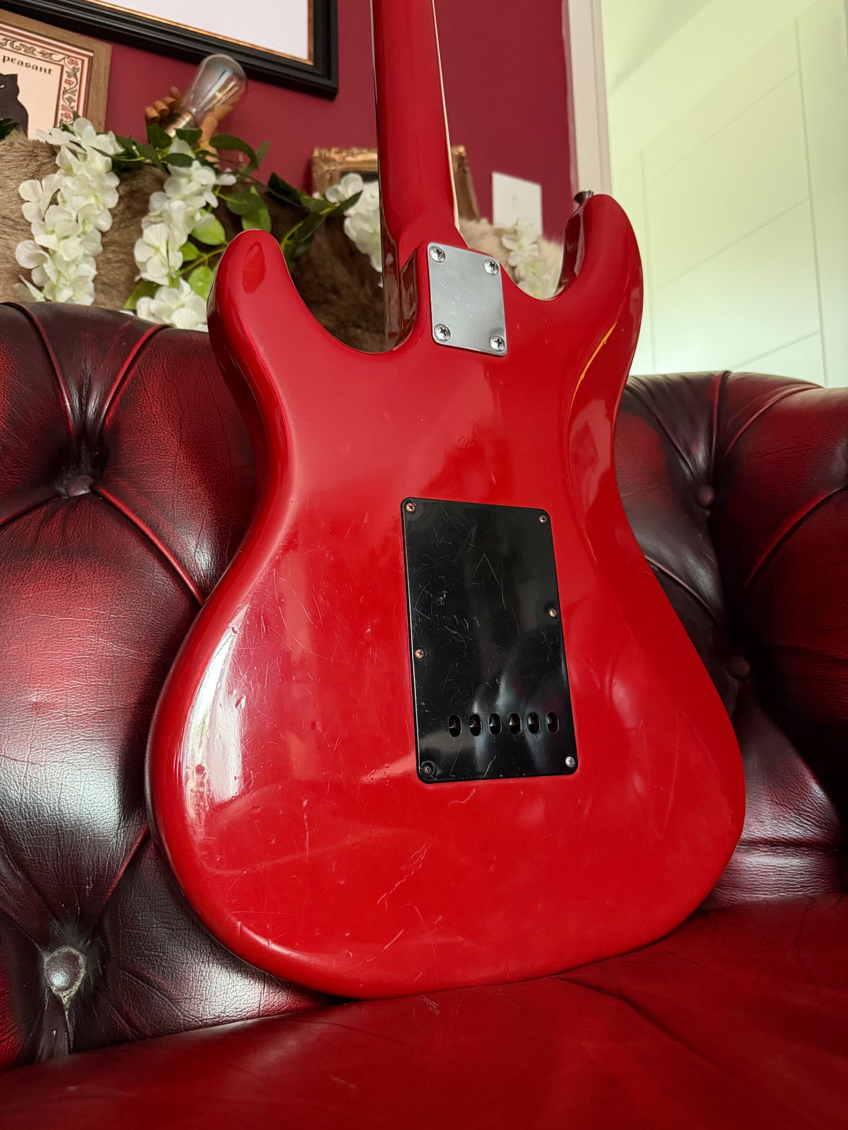 Vinnie! - Yamaha SE110, 1986 Early Production Made in Taiwan, Candy Apple Red