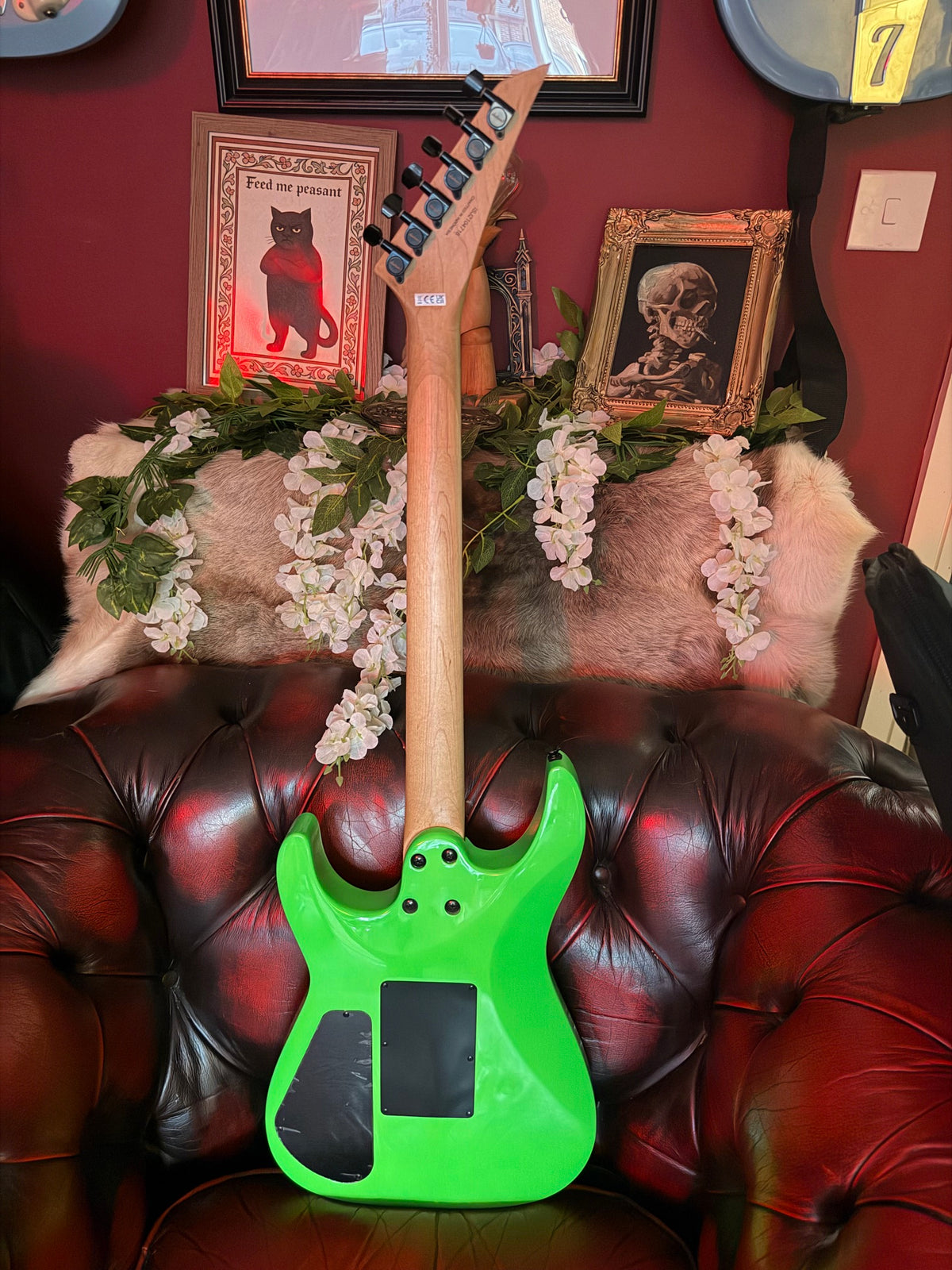 Geiger! - Jackson X Series Dinky DK3XR HSS | Neon Green | 2021