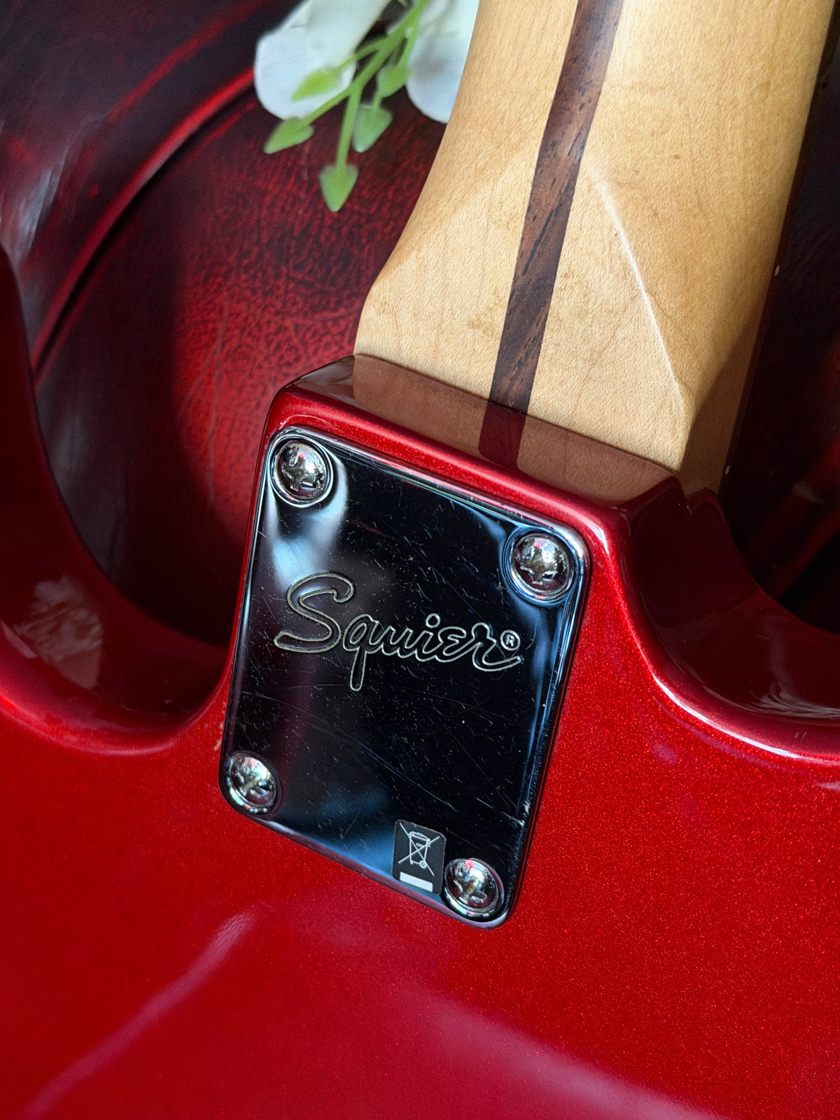 Valentine! - 2007 Squier Affinity Stratocaster HSS in Metallic Red